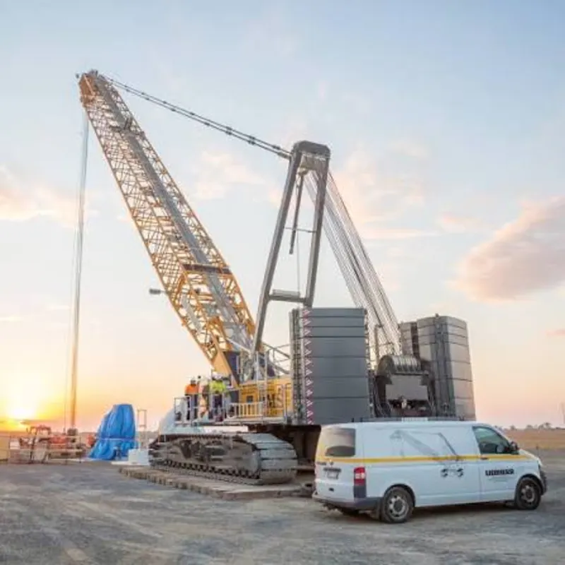 Grúas Liebherr LR 1300.1 SX protagonizan uno de los mayores proyectos de infraestructura en Alaska