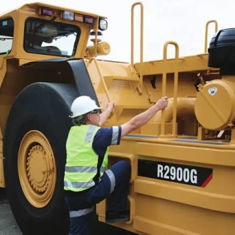 Última Caterpillar R2900G producida equipada con el sistema AutoNav de RCT