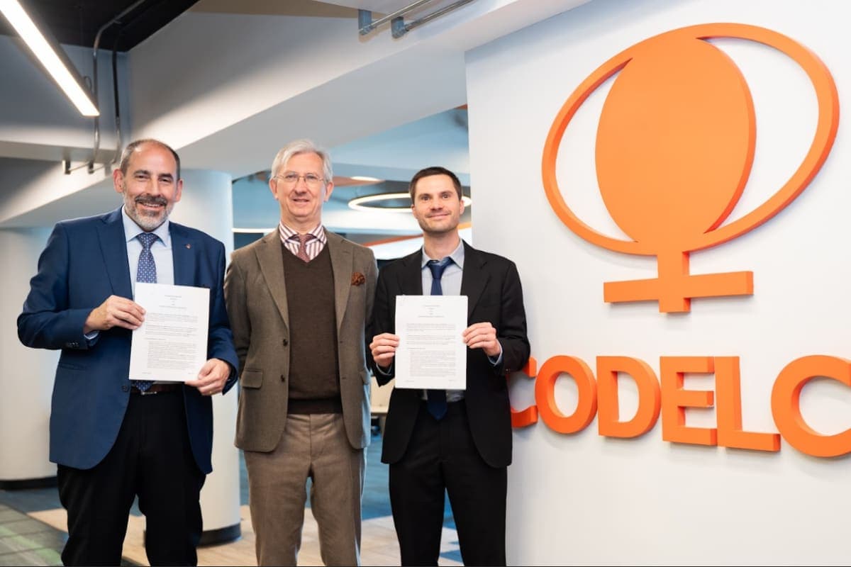 Codelco y CEA-Liten firman acuerdo para impulsar la electrificación de flotas en minería subterránea