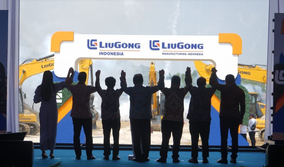 LiuGong inicia construcción de su primera fábrica de equipos pesados totalmente eléctricos en Indonesia