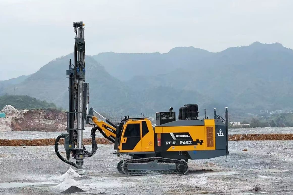 La línea de perforadoras mineras inteligentes de Kaishan en el foco de la industria
