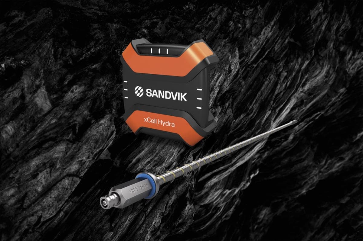 Sandvik lanza xCell Banshee y xCell Hydra para monitoreo digital de sostenimiento de terreno en minería subterránea