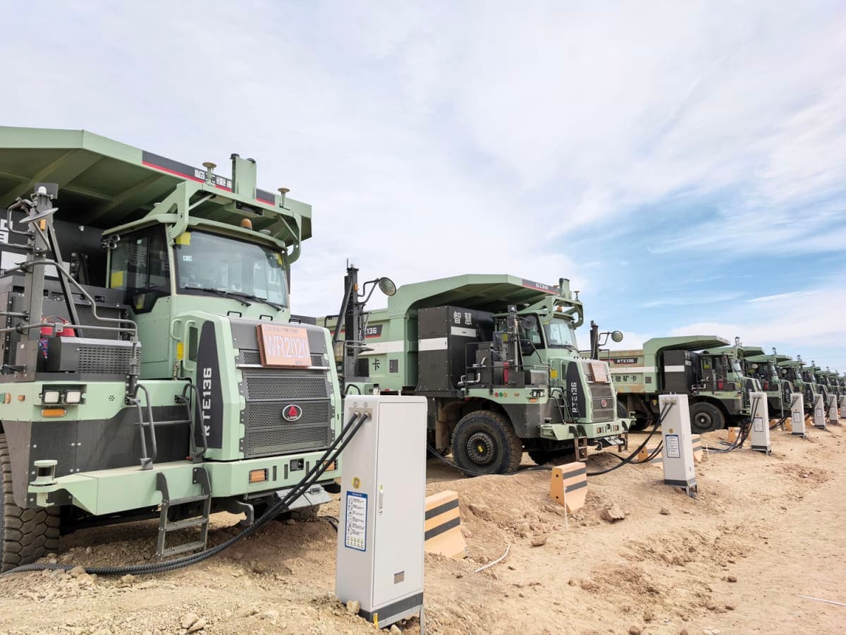 LGMG presenta solución de camión minero eléctrico con carga ultrarrápida