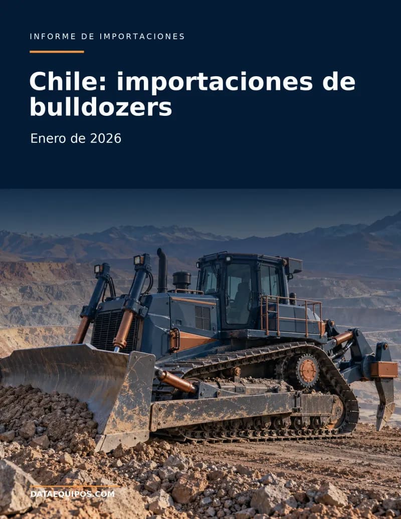 Chile: importaciones de bulldozers · Enero de 2026