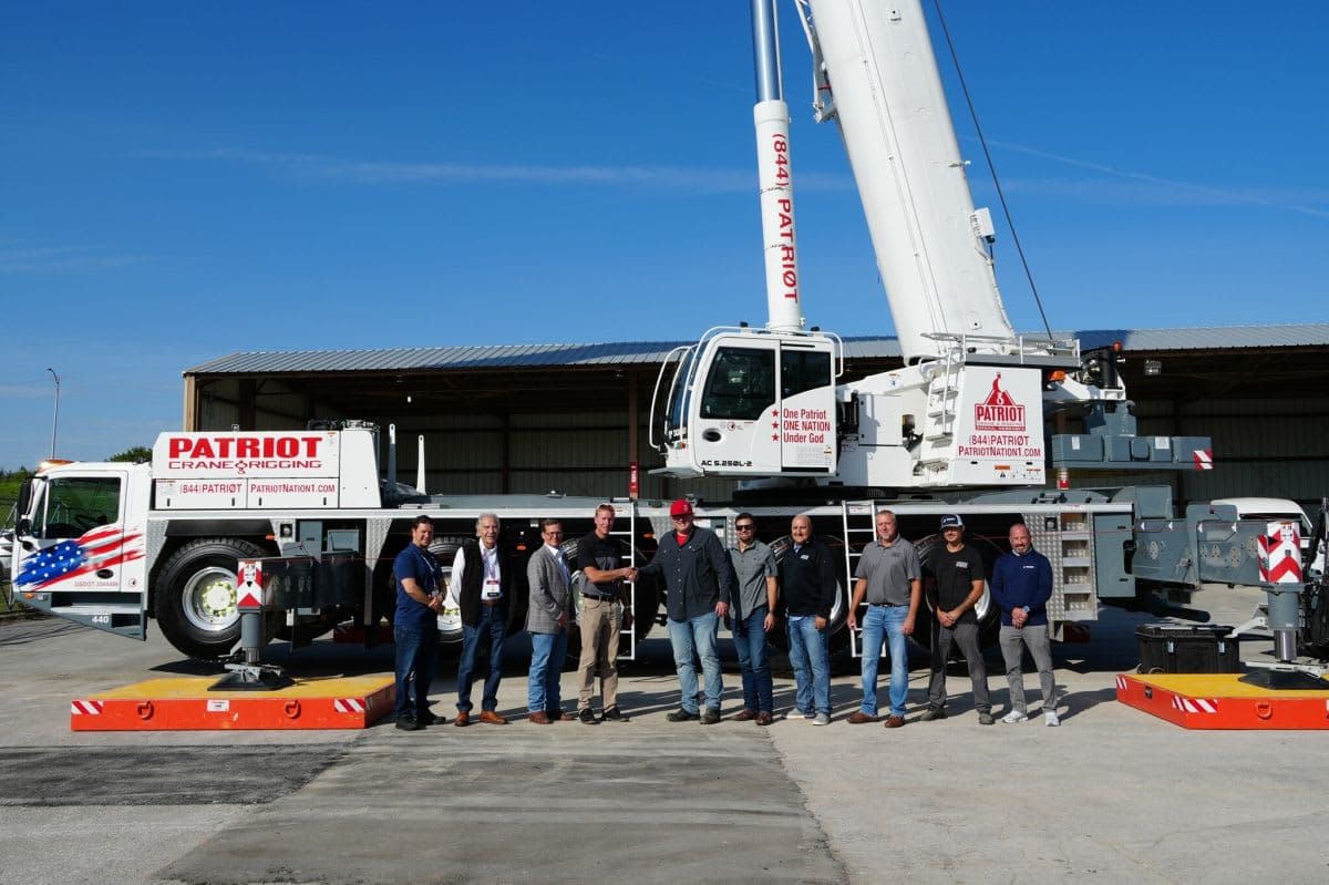 Patriot Crane incorpora la grúa todoterreno Tadano AC 5.250L-2 a su flota