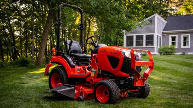 Kubota lanza la nueva serie de minitractores BX90 con cinco modelos