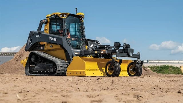 John Deere lanza sus primeras cuchillas niveladoras SmartGrade de diseño propio para cargadores compactos de orugas de gran tamaño